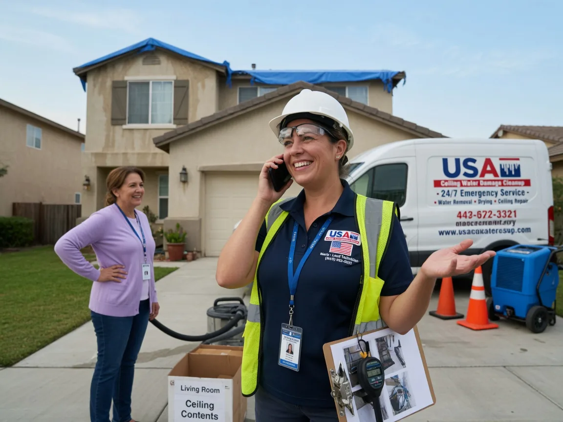 Ceiling Water Damage Restoration Shabbona, IL FAQs